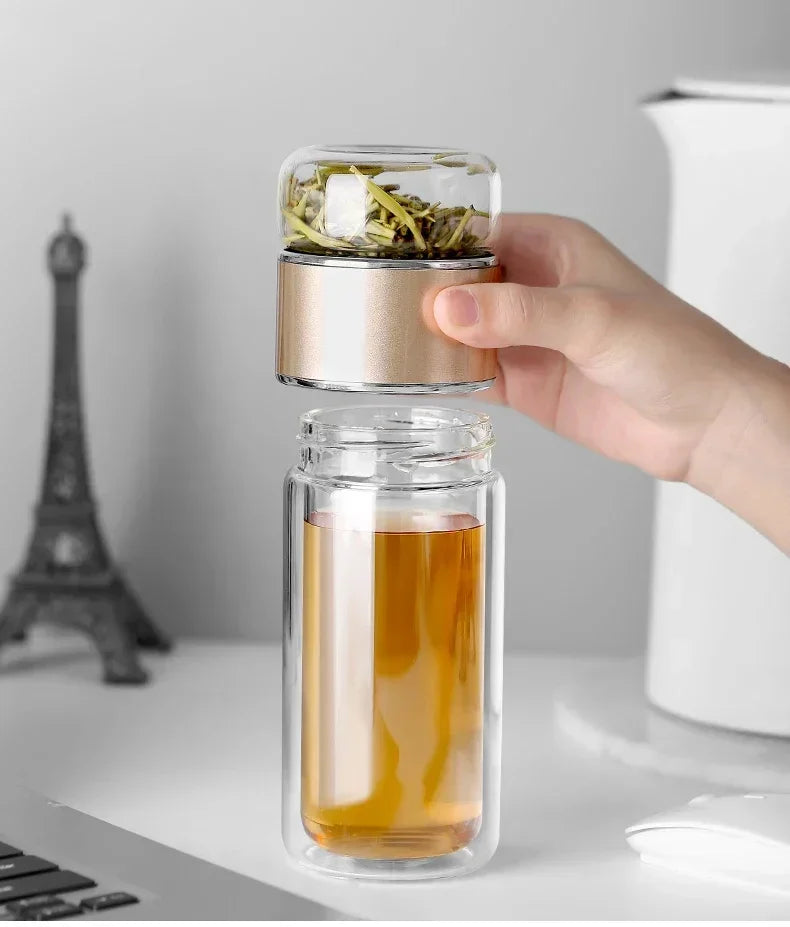 On-the-Go Glass Premium Tea Infuser