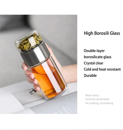 On-the-Go Glass Premium Tea Infuser