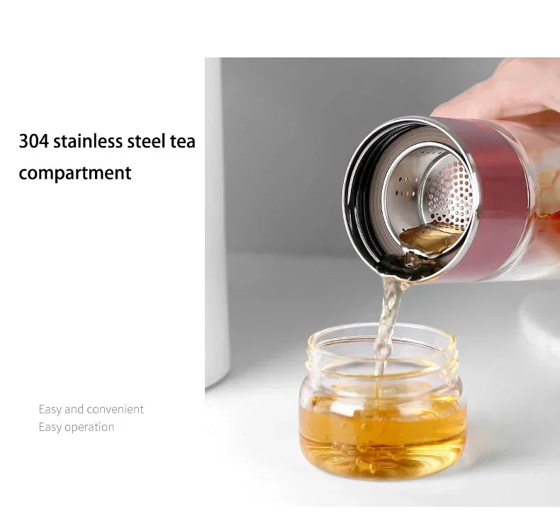 On-the-Go Glass Premium Tea Infuser